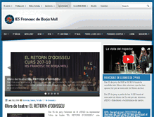 Tablet Screenshot of iesfbmoll.org